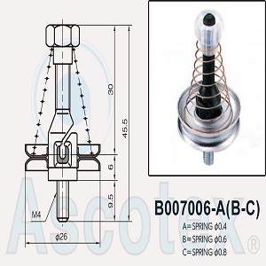 Đĩa tăng lực căng dây Yuasa B007006-A– Disc Tensioner